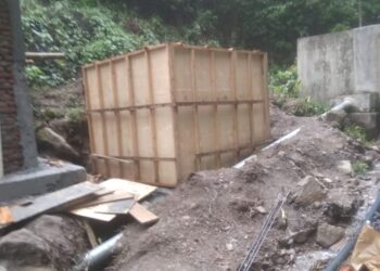 Pekerjaan Broancaptering Kampung Bukit Sama, Diduga Tanpa Plang Kegiatan