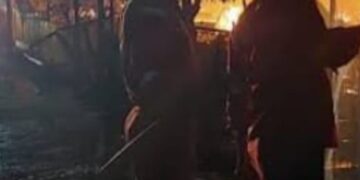 Rumah Seorang Warga Cot Girek Hangus Dilalap Si Jago Merah