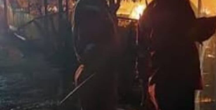 Rumah Seorang Warga Cot Girek Hangus Dilalap Si Jago Merah