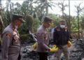 Kapolres Aceh Utara Mengunjungi Keluarga Musibah Kebakaran Di Cot Girek