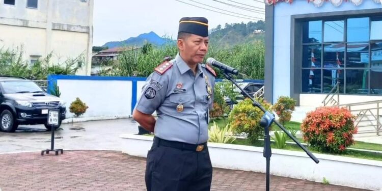Kepala Kantor Imigrasi Takengon Hamdani Pimpin Apel Pagi