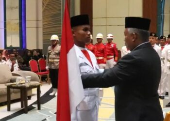 Pengukuhan Paskibraka Aceh Tengah, Pj Bupati Subhandhy : Semangat Juang, Patriotisme Dan Cinta Tanah Air