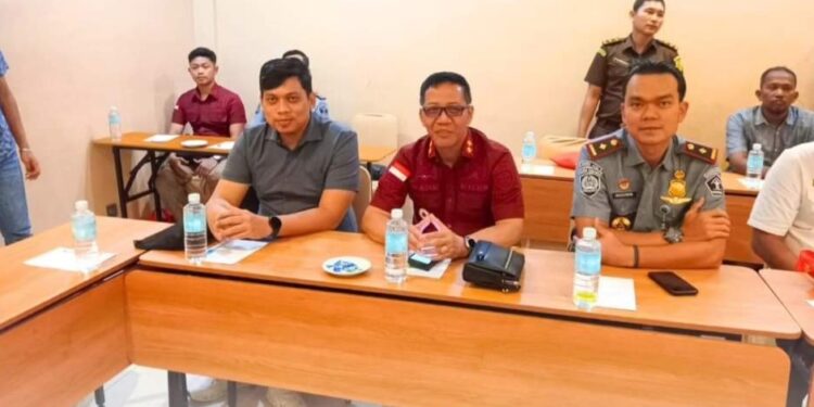 Kepala Kantor Imigrasi Takengon Hamdani Mengikuti Rakor Sinergitas Pengawasan Orang Asing Jelang PON XXI