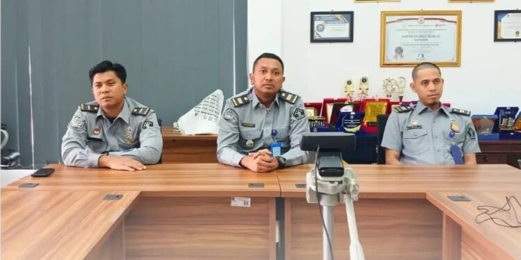 Kantor Imigrasi Takengon Mengikuti Acara Sertijab Dan Pisah Sambut Menkumham RI