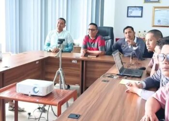 Kepala Kantor Imigrasi Takengon Hamdani Mengikuti Sosialisasi Draf Peraturan Kode Etik Kepegawaian