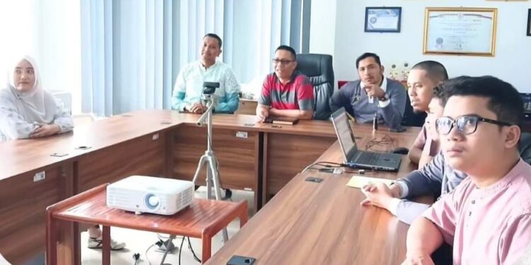 Kepala Kantor Imigrasi Takengon Hamdani Mengikuti Sosialisasi Draf Peraturan Kode Etik Kepegawaian