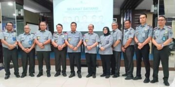 Kepala Kantor Imigrasi Takengon Bersama Kepala Kanwil Kemenkumham Aceh Mengikuti Kegiatan Visitasi Dan fungsi Di Kantor Imigrasi Batam