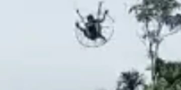 Pj Bupati Aceh Utara Mahyuzar Resmikan Pembukaan PON Aceh Sumut Cabor Paramotor