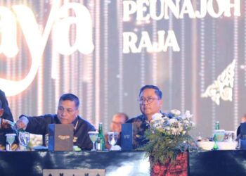 Kapolda Aceh Achmad Kartiko Hadiri Khanduri Raya Gala Dinner PON XXI Aceh-Sumut