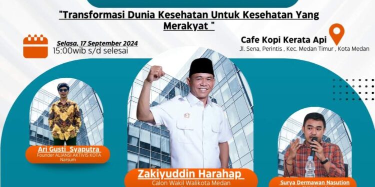 Aliansi Aktivis Kota Gelar Diskusi Bertajuk “Transformasi Dunia Kesehatan Yang Merakyat”