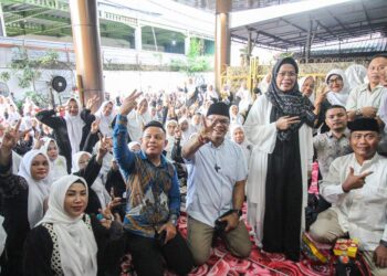 Majelis Taklim Halimah (MTH) Deli Serdang Dukung Pasangan Asri Ludin Tambunan- Lom – Lom Suwondo