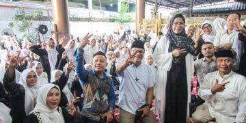 Majelis Taklim Halimah (MTH) Deli Serdang Dukung Pasangan Asri Ludin Tambunan- Lom – Lom Suwondo