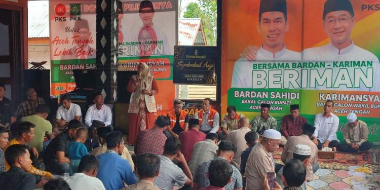 Ratusan Tim Pemenangan Hadiri Acara Syukuran Wakil II Pimpinan DPRK Aceh Tengah Susilawati
