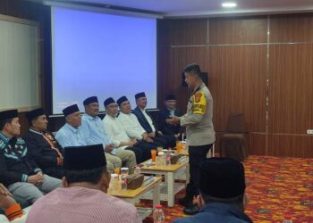 Kapolres Pantau Lansung Pengamanan Pengundian Nomor Urut Paslon Bupati Dan Wakil Bupati Aceh Tengah