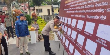 Deklarasi Pilkada Damai, Kapolres Aceh Tengah : Mari Jaga Persatuan Dalam Bingkai NKRI