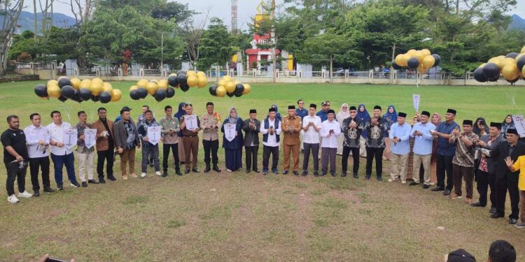 KIP Aceh Tengah Menggelar Acara Deklarasi Pilkada Damai