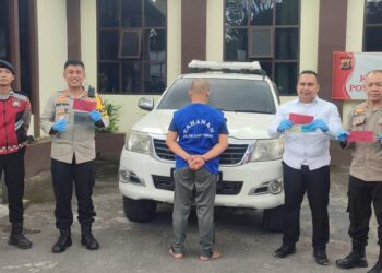 Pengungkapan Pencurian Mobil Hilux Dua Tahun Hilang Oleh Satreskrim Polres Aceh Tengah