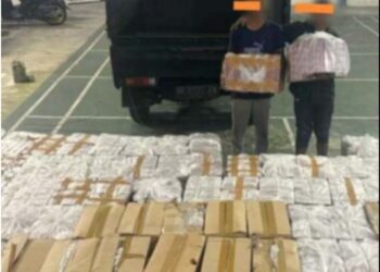 Bea Cukai Langsa , Jutaan Rokok Tanpa Pita Cukai Diamankan