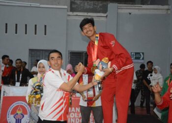 Sulsel Kawinkan Emas Di Nomor Team Double Sepak Takraw