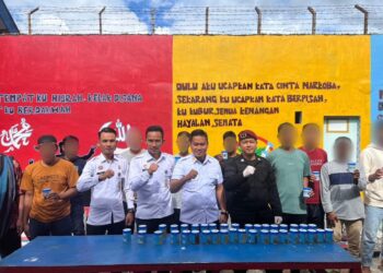 Cegah Peredaran Narkoba, Rutan Takengon Laksanakan Tes Urine Bagi Warga Binaan