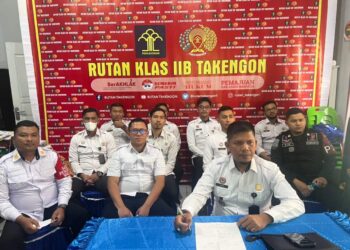Semangat Menuju WBK, Rutan Takengon Laksanakan Rapat Persiapan Desk Verifikasi Oleh Tim TPN