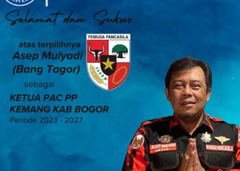 Asep Tagor Kembali Pimpin Ormas PAC PP Kemang Kabupaten Bogor