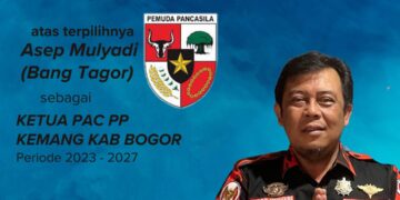 Asep Tagor Kembali Pimpin Ormas PAC PP Kemang Kabupaten Bogor