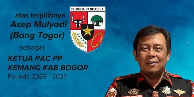 Asep Tagor Kembali Pimpin Ormas PAC PP Kemang Kabupaten Bogor