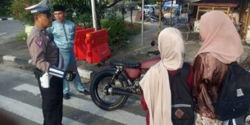 Cooling System Satlantas Polres Kampar, Pastikan Masyarakat Tidak Golput