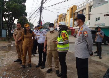 Simulasi Lalu Lintas Bersama Polrestabes Kota Palembang 