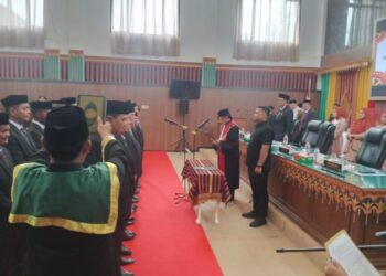 Rapat Istimewa Paripurna Sumpah/Janji Anggota DPRK Periode 2024-2029