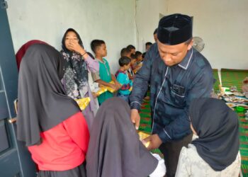 Setelah Dilantik Menjadi DPRK Aceh Timur, Mahmuddin ST Membuat Syukuran Di Posko Pemenangan PKB  