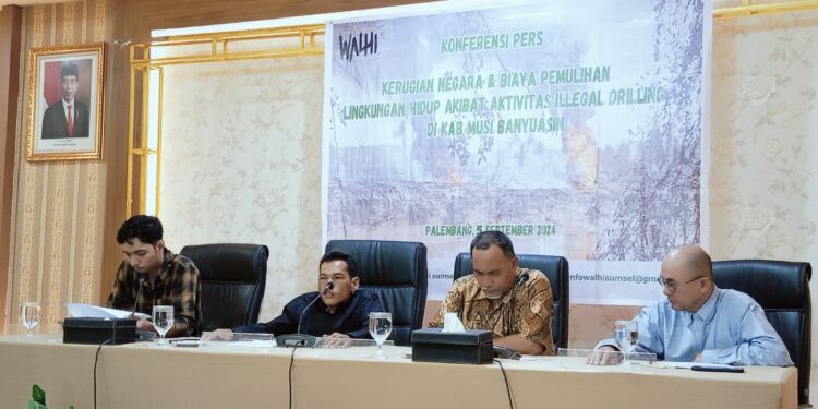 Kerugian Negara Dan Pemulihan Lingkungan h Akibat Illegal Drilling Di Kabupaten Musi Banyuasin