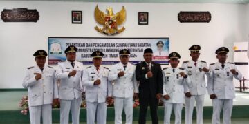 Zarkasyi, S.E. Resmi Dilantik Sebagai Camat Pante Bidari Oleh Pj Bupati Aceh Timur