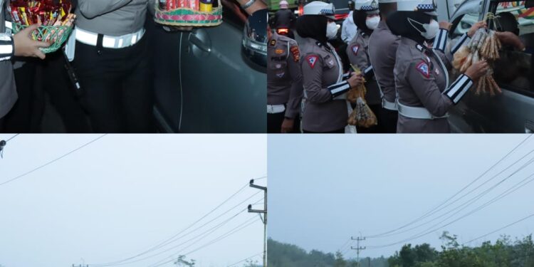 Unik, Kasat Lantas Himbau Cooling System Pada Pengguna Jalan Mengantri Kemacetan di Jalan Amblas 