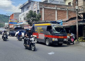 On Air Di RRI Takengon, Polisi Sampaikan Himbauan dan Sosialisasi Pengalihan Arus Lalu Lintas Pelaksanaan Lomba PON Cabor Triathlon Kabupaten Aceh Tengah