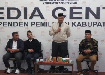 Sempat TMS, KIP Aceh Tengah Terima Pendaftaran Pasangan Alaidin – Anda Suhada Calon Bupati Dan Wakil Bupati
