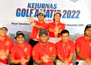 PGI Sumut Kirim Tujuh Pegolf Terbaiknya, Bidik Empat Medali Emas di PON XXI Aceh-Sumut