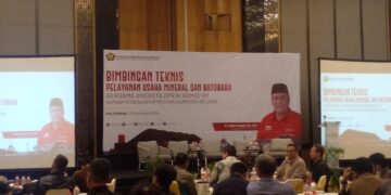 Bimbingan Teknis Pelayanan Usaha Mineral Batubara Bersama Anggota DPR RI komisi VII Kepada Pemegang IUP Di Sumsel