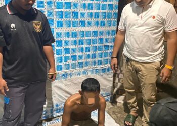 Simpan 7 Paket Narkoba, Warga Teratak Bulu Ditangkap Polsek Siak Hulu 