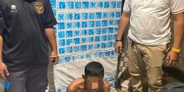 Simpan 7 Paket Narkoba, Warga Teratak Bulu Ditangkap Polsek Siak Hulu 
