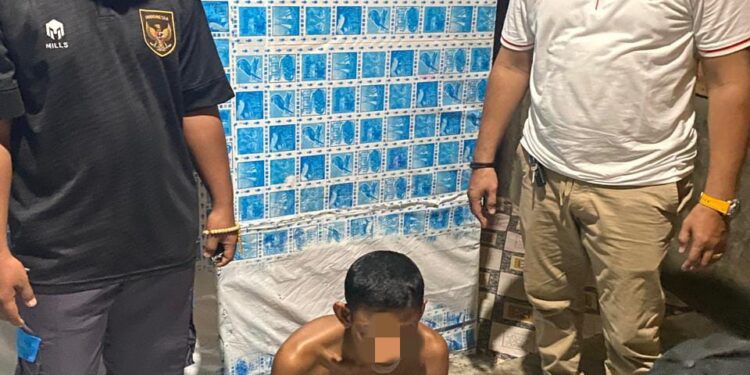 Simpan 7 Paket Narkoba, Warga Teratak Bulu Ditangkap Polsek Siak Hulu 