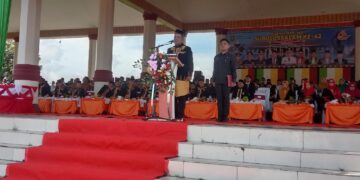 Pj Wali Kota Azhari Pimpin Upacara Hari Jadi Subulussalam Ke-62 