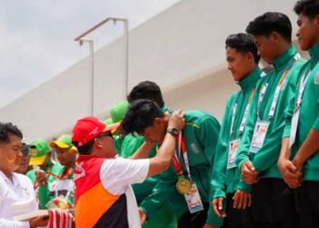 Fariz Syahputra, Atlet Drumband Sumut Terinspirasi Dari Ayahnya Hingga Sukses Berprestasi PON XXI