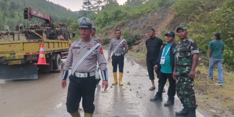 Pasca Tanah Longsor, Ruas jalan Gayo Lues – Aceh Timur Kembali Lancar