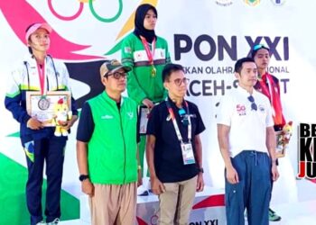 Luar Biasa!!, Pelari Nella Persembahkan 3 Emas Untuk Sumut Di PON XXI Perdananya