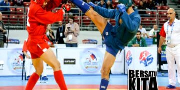 Atlet Sambo Sumut Everaim Ginting Raih Emas Melalui Kemenangan TKO Di PON XXI