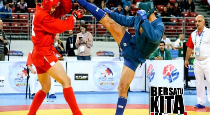 Atlet Sambo Sumut Everaim Ginting Raih Emas Melalui Kemenangan TKO Di PON XXI