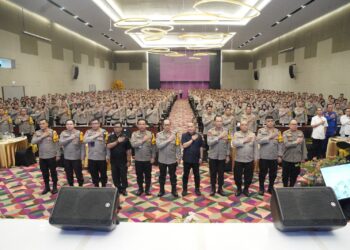 Berikan Pembekalan Personel Dilibatkan Pengawalan Cakada, Kapolda Sumsel Tekankan Netralitas Polri