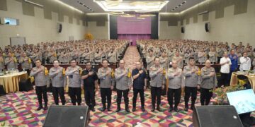 Berikan Pembekalan Personel Dilibatkan Pengawalan Cakada, Kapolda Sumsel Tekankan Netralitas Polri